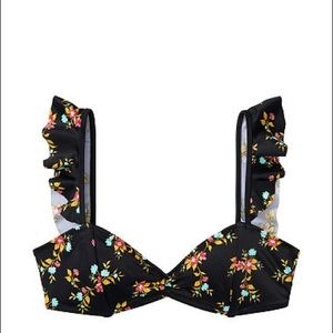 Tori Praver Ruffle Strap Bralette